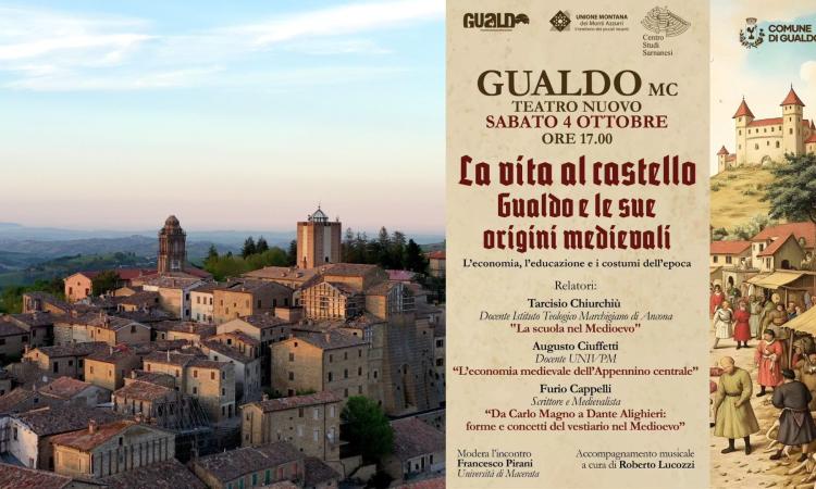 Gualdo rivive il Medioevo al Teatro Nuovo: un convegno su "La vita al Castello"