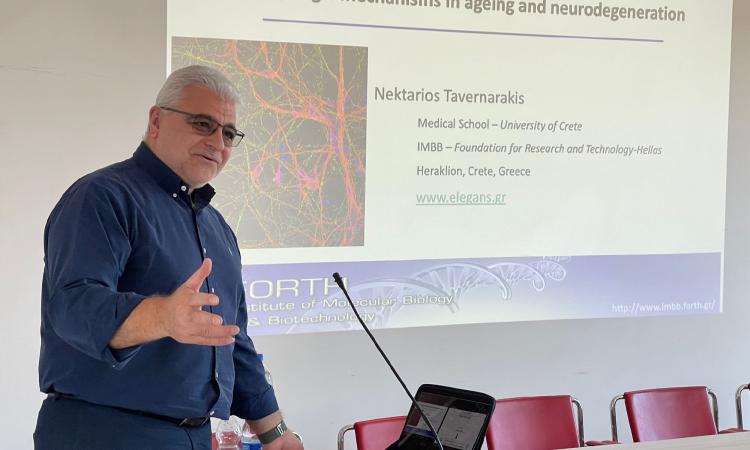 Unicam ospita il professor Tavernarakis: scienziato di fama mondiale in dialogo con giovani ricercatori