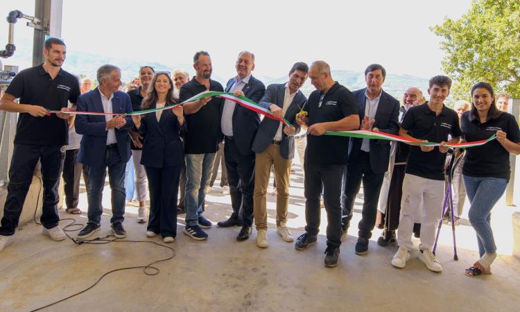 Belforte, nuova stalla hi-tech per l’azienda Di Pietrantonio: "Qui si faranno 50 quintali di latte al giorno" Belforte, nuova stalla hi-tech per l’azienda Di Pietrantonio: "Qui si faranno 50 quintali di latte al giorno"