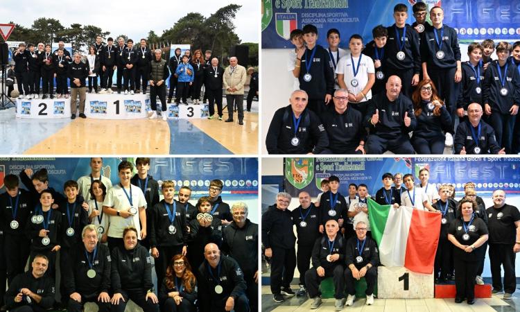 Trofeo Coni Estate 2025: le Marche sul podio nella "combinata" e oro a squadre nella ruzzola
