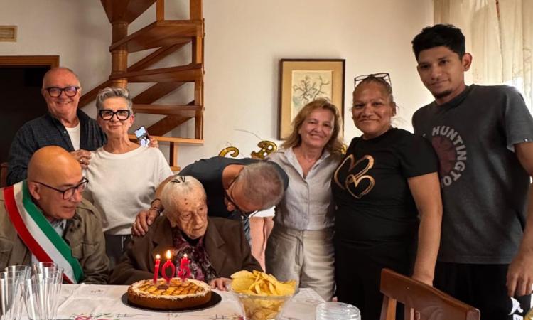 105 candeline per Pierina Micucci, la longeva monteluponese tra Italia e Argentina