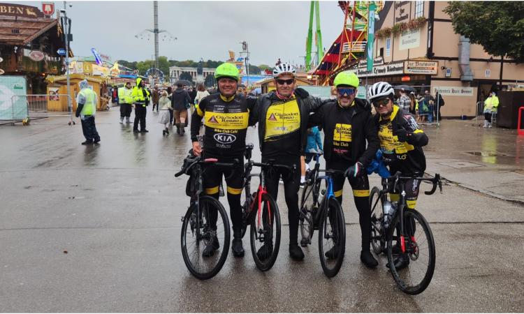 Da Recanati a Monaco: 908 km in bici per brindare all’Oktoberfest (FOTO)