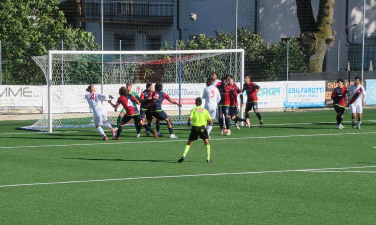 La Sangiustese rompe il digiuno: 0-1 al Chiesanuova, decide Perpepaj