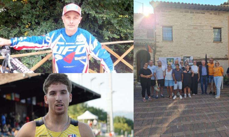 San Severino, il pilota Giachè e il podista Zagaglia celebrati a Serralta