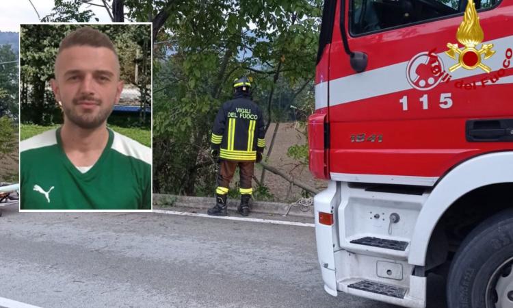 Tragedia a San Severino, auto finisce in un dirupo: muore giovane di 28 anni