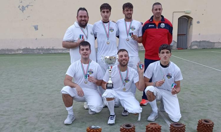 Carlo Didimi Treia campione d’Italia: è scudetto nel gioco del bracciale Carlo Didimi Treia campione d’Italia: è scudetto nel gioco del bracciale
