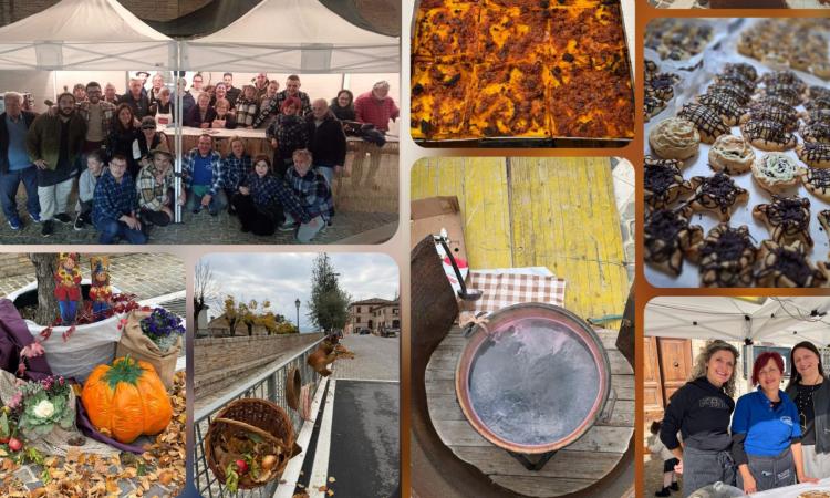 Colmurano, l'accoppiata "Castagnata e Polentone" non delude: successo per "Borgo in Festa"