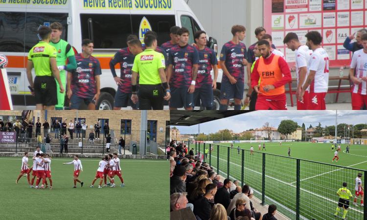 Chiesanuova–Civitanovese 1–1: pari tra le ultime due in classifica