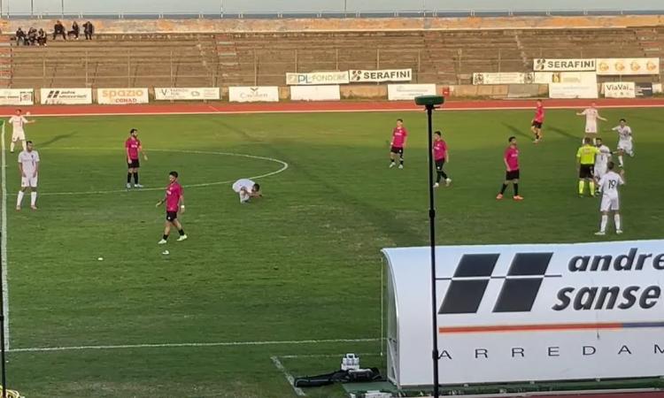 Coppa Italia, la doppietta di Moscati non basta: pari tra Tolentino e Civitanovese nella semifinale d'andata Coppa Italia, la doppietta di Moscati non basta: pari tra Tolentino e Civitanovese nella semifinale d'andata