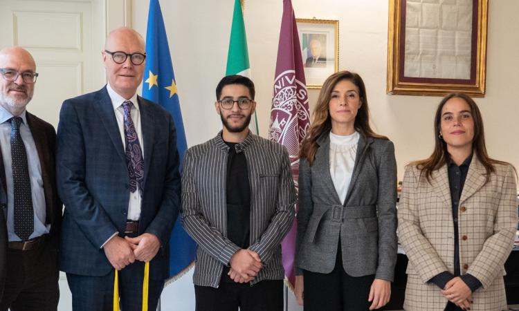L'Università di Macerata accoglie il primo studente palestinese L'Università di Macerata accoglie il primo studente palestinese