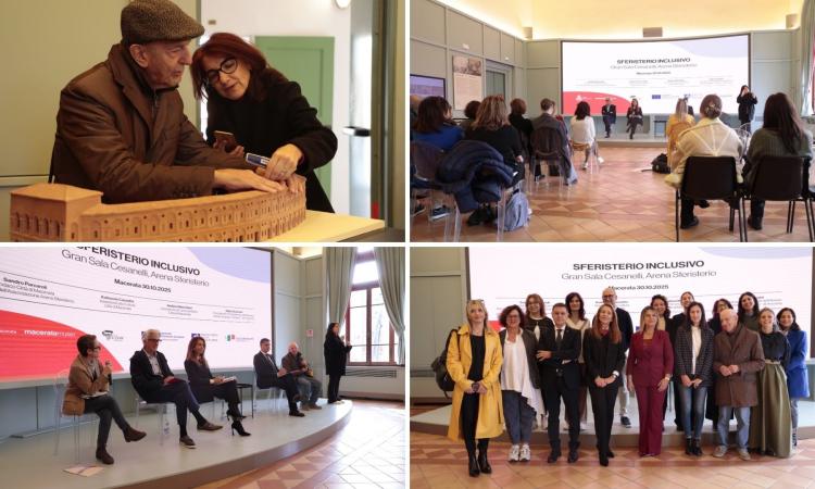 "Sferisterio Inclusivo": il monumento simbolo di Macerata apre le porte a tutti "Sferisterio Inclusivo": il monumento simbolo di Macerata apre le porte a tutti