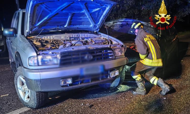Scontro tra due auto sulla Sp19: sei persone ferite, tra cui due minori Scontro tra due auto sulla Sp19: sei persone ferite, tra cui due minori