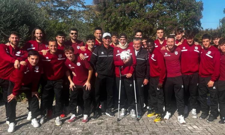 Alessandro Forte torna a casa e corre allo stadio: oggi tiferà i suoi compagni del Casette Verdini Alessandro Forte torna a casa e corre allo stadio: oggi tiferà i suoi compagni del Casette Verdini