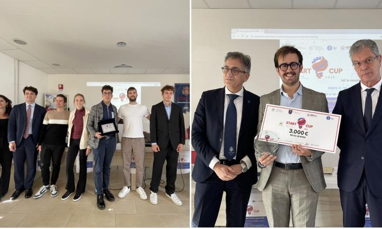 Due team UniMc premiati alla StartCUP Marche 2025: logistica smart e tracciabilità alimentare