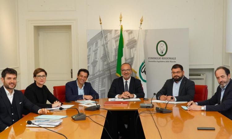 Consiglio regionale Marche: insediato il nuovo Ufficio di Presidenza, undici i gruppi consiliari