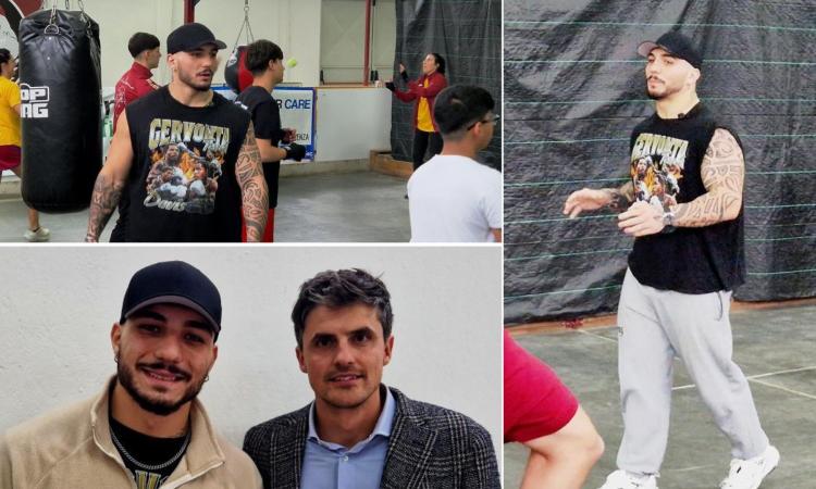 L'atleta olimpico Diego Lenzi a San Severino: "Credete nella boxe, è una scuola di vita" L'atleta olimpico Diego Lenzi a San Severino: "Credete nella boxe, è una scuola di vita"