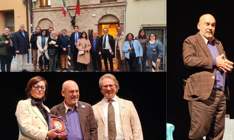 Corridonia, chiuse le celebrazioni per Corridoni e Niccolai con la lectio di Giordano Bruno Guerri Corridonia, chiuse le celebrazioni per Corridoni e Niccolai con la lectio di Giordano Bruno Guerri