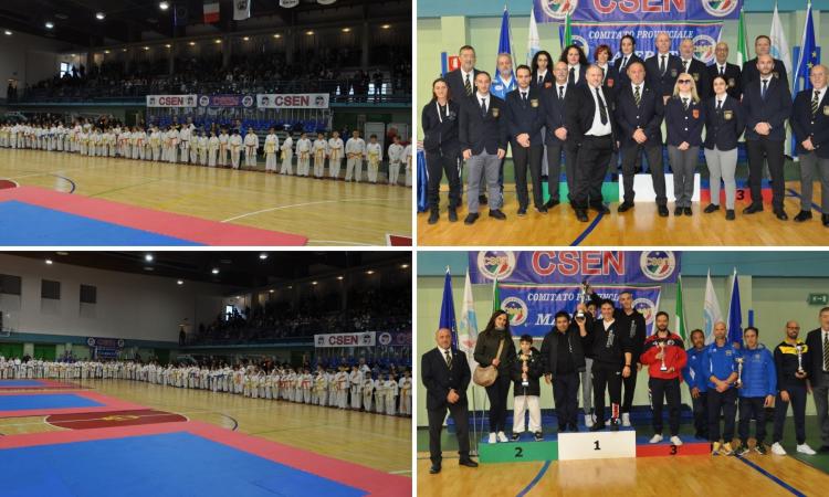 Potenza Picena, oltre 200 giovani atleti al 17° Trofeo di Karate Giovanile: successo al PalaPrincipi