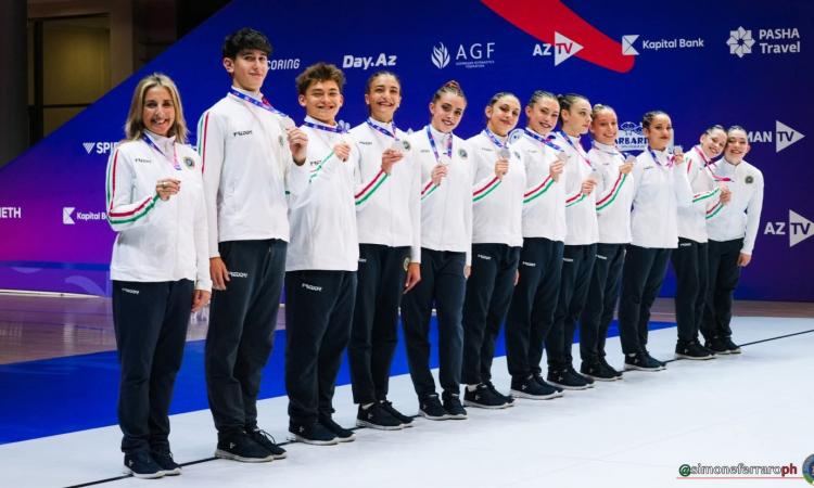 L'orgoglio della Ginnastica Macerata vola in Europa: Evangelista, Miceli e Paolucci regine dell'aerobica