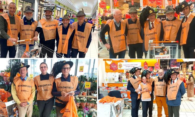Macerata, bersaglieri e alpini uniti nella solidarietà: 62 tonnellate di cibo raccolte per la Colletta Alimentare Macerata, bersaglieri e alpini uniti nella solidarietà: 62 tonnellate di cibo raccolte per la Colletta Alimentare
