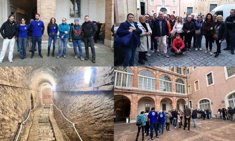 Allo scoperta di "Macerata Segreta Sotterranea": oltre 500 partecipanti per il trekking in città Allo scoperta di "Macerata Segreta Sotterranea": oltre 500 partecipanti per il trekking in città