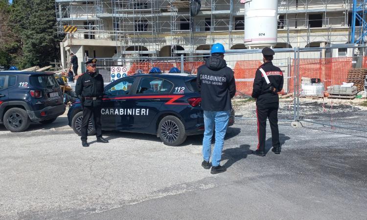 Tolentino, cantiere post-sisma fuorilegge: 20 mila euro di sanzioni e lavori bloccati