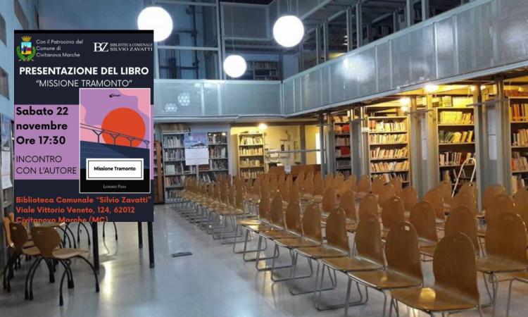 Leonardo Piana presenta “Missione Tramonto” alla Biblioteca Zavatti di Civitanova