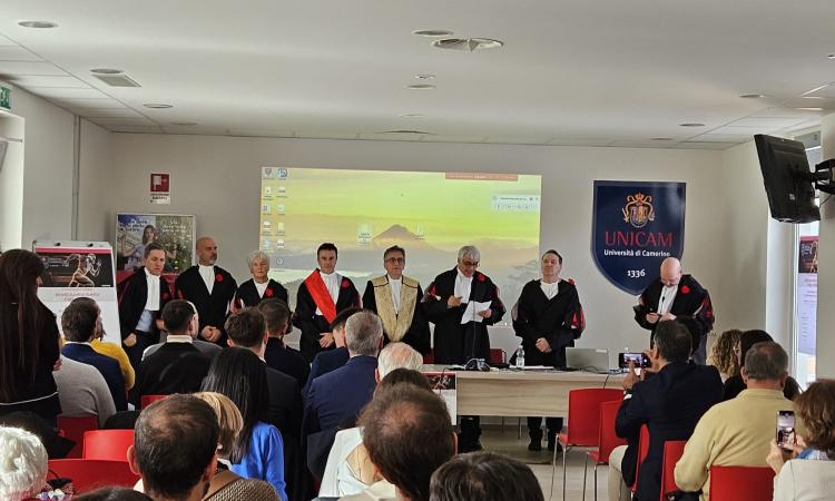 Biomeccanica, Unicam forma i professionisti del futuro: consegnati i diplomi ai primi 25 specialisti