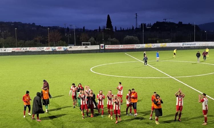 Aurora Treia espugna Colli con un 1-2 e allunga in vetta nel Girone B