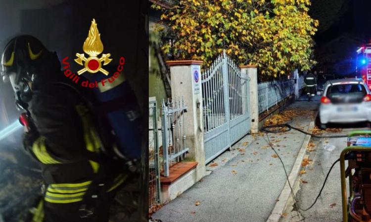 Corridonia, un piccolo eroe nella notte: sveglia i condomini durante l’incendio ed evita il peggio