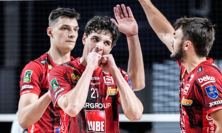 La maledizione trasferta continua: la Lube cade al quinto set e cerca riscatto contro Cuneo