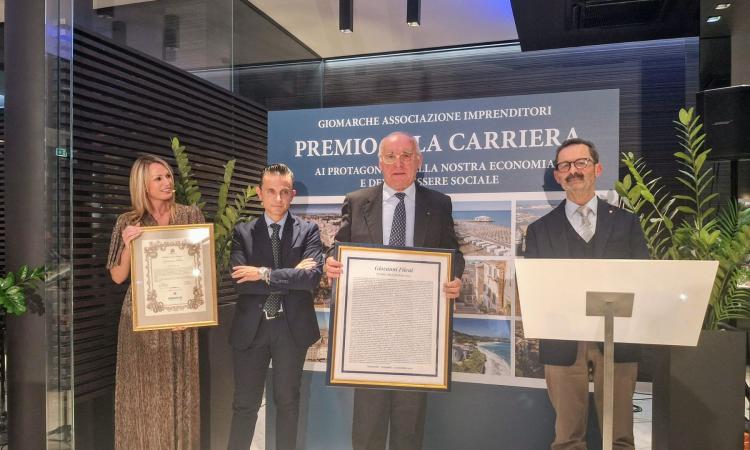 A Giovanni Fileni il premio alla Carriera 2025 di Giomarche A Giovanni Fileni il premio alla Carriera 2025 di Giomarche