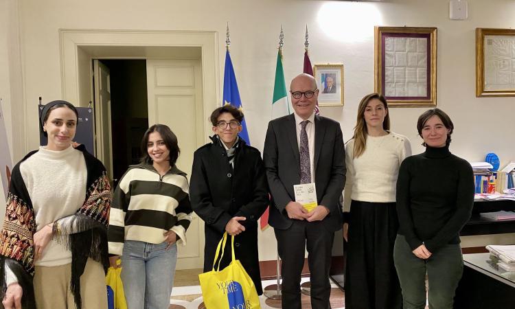 L'Università di Macerata apre le porte a tre giovani studenti palestinesi: tra loro c'è anche un poeta