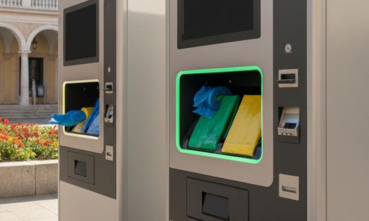 Morrovalle, sacchetti per la differenziata disponibili h24 con due nuovi distributori