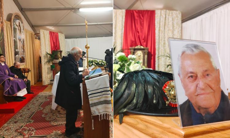 Macerata saluta Ennio Marresi: l’ultimo commiato al decano dei bersaglieri