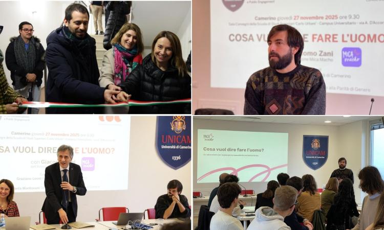 Violenza di genere: l'Università di Camerino apre un "posto sicuro" contro le discriminazioni e parla di maschilità