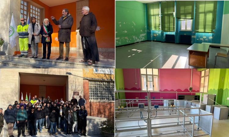 San Severino, ritorno alla normalità: il "Divini" lascia la sede provvisoria e riconsegna il plesso al Comune San Severino, ritorno alla normalità: il "Divini" lascia la sede provvisoria e riconsegna il plesso al Comune