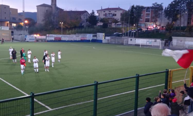 Aurora Treia pareggia 1-1 con Elpidiense Cascinare: Cirrottola segna il settimo gol consecutivo