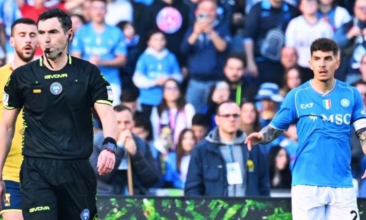 Sacchi designato per Napoli–Cagliari: l'arbitro maceratese torna al Maradona per gli ottavi di Coppa Italia Sacchi designato per Napoli–Cagliari: l'arbitro maceratese torna al Maradona per gli ottavi di Coppa Italia
