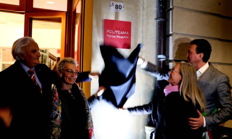 "Franco Moschini continuerà a vivere in mezzo a noi": il Politeama di Tolentino avrà il nome del mecenate (FOTO e VIDEO)