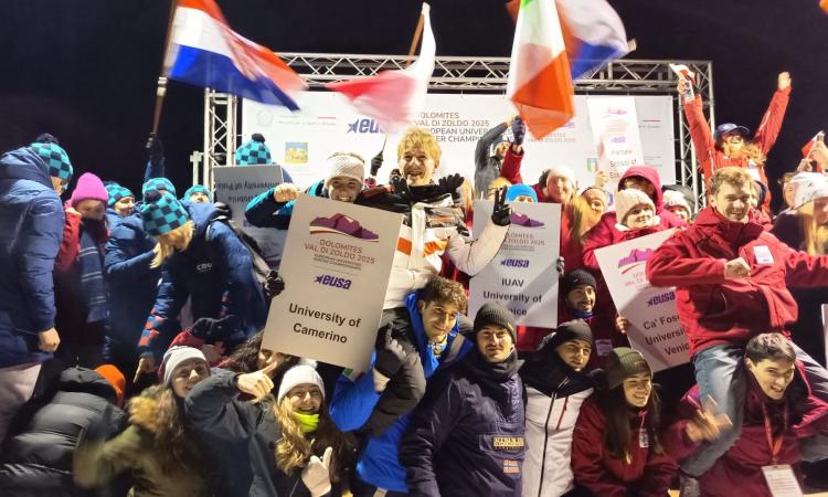 UniCam scende in campo sulla neve ai Campionati Europei Universitari: "Orgogliosi di rappresentare l'Italia"