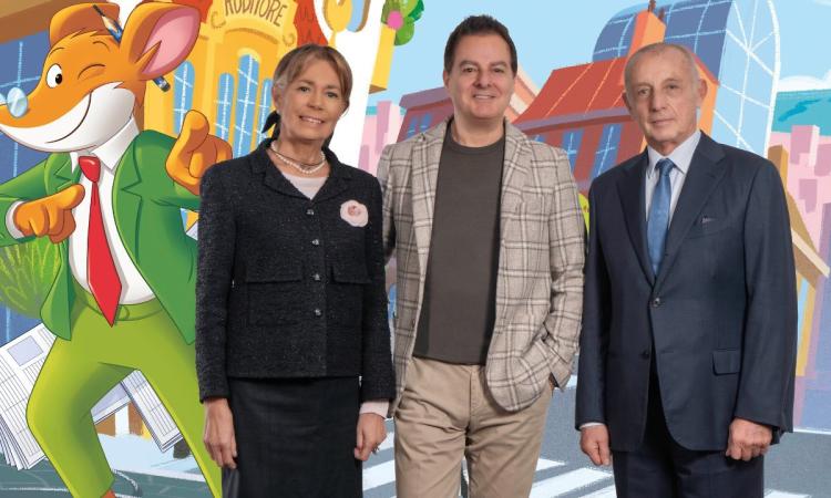 "Colpaccio" della Rainbow di Straffi: acquisisce Geronimo Stilton e rafforza il polo italiano dell'intrattenimento per ragazzi "Colpaccio" della Rainbow di Straffi: acquisisce Geronimo Stilton e rafforza il polo italiano dell'intrattenimento per ragazzi
