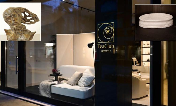 Civitanova, nasce TeaClub: "Gimbo" Tamberi tiene a battesimo il nuovo spazio dove arte e design dialogano