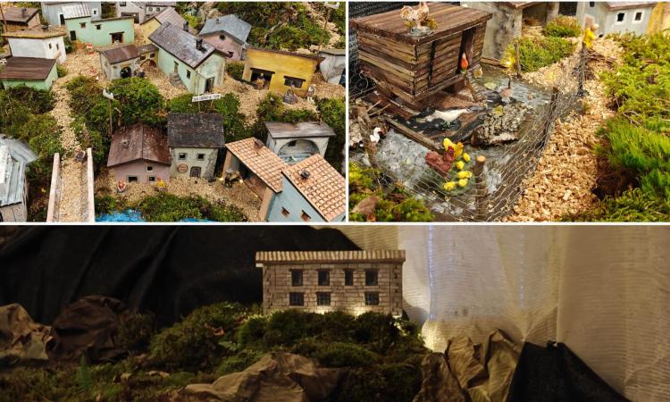 "Lungo gli argini del tempo": inaugurazione del presepe artistico a Fiastra