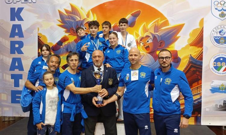 San Marino Karate Kids 2025: il Dojo Kyu Shin Karate-Tarulli conquista 30 medaglie e il 2° posto nella classifica società