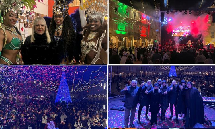 San Severino brinda al 2026 con successo: piazza del Popolo cuore del divertimento San Severino brinda al 2026 con successo: piazza del Popolo cuore del divertimento