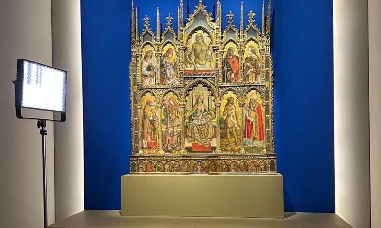 Il Polittico dei Crivelli conquista Milano: migliaia di visitatori a Palazzo Marino