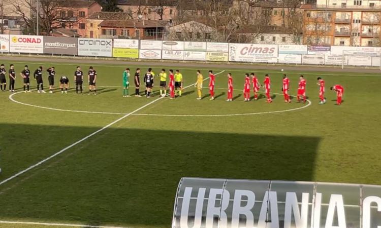 Eccellenza, il Tolentino si getta via: tre gol regalati nel secondo tempo e ribaltone Urbania Eccellenza, il Tolentino si getta via: tre gol regalati nel secondo tempo e ribaltone Urbania