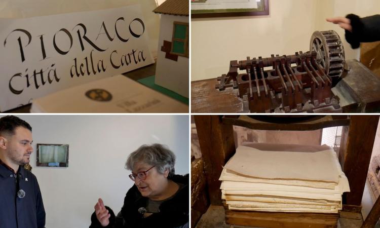 Pioraco e quel legame millenario e indissolubile: in un museo la storia della "città della carta" (VIDEO)