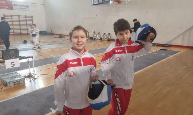 Gara regionale Under 10 a Civitanova: la Macerata Scherma brilla col doppio podio di Bono e Prestigiacomo